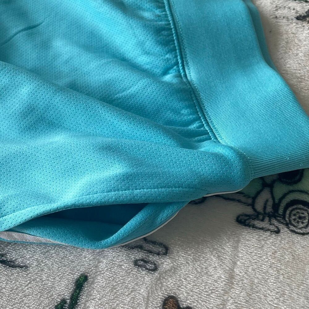 Athletic works light sky blue sports short capri workout yoga pants size XL16-18 - Picture 6 of 9